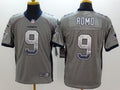 Men's Dallas Cowboys Tony Romo #9 Gray Game Jersey1