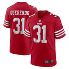 Isaac Guerendo San Francisco 49ers Nike  Game Jersey -  Scarlet