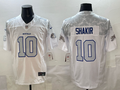 Men's Buffalo Bills Khalil Shakir #10 White 2025 Rivalries Collection Limited Jersey