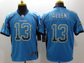 Men's Los Angeles Chargers Keenan Allen #13 Blue Game Jersey1