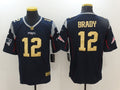 Men's New England Patriots Tom Brady #12 Navy Alternate Game Jersey1