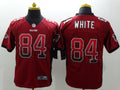 Men's Atlanta Falcons Roddy White #84 Red Game Jersey1