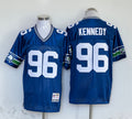 Men's Seattle Seahawks Cortez Kennedy  Royal Legacy Replica Jersey1