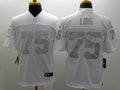 Men's Las Vegas Raiders Howie Long #75 White Game Jersey1