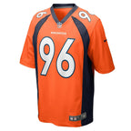 Eyioma Uwazurike Denver Broncos Nike Game   Jersey - Orange