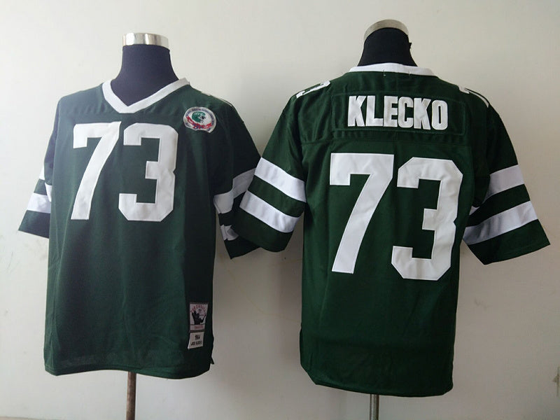 Men's New York Jets Joe Klecko  Green Legacy Replica Jersey1