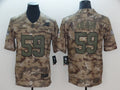 Men's Carolina Panthers Luke Kuechly #59 Camouflage Game Jersey1