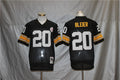 Men's Pittsburgh Steelers Rocky Bleier  Black Legacy Replica Jersey1