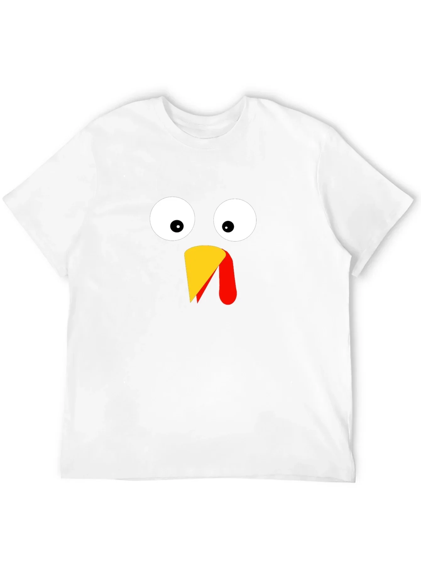 Funny Thanksgiving Turkey Face T-Shirt