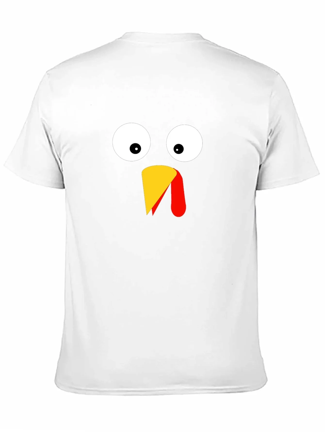 Funny Thanksgiving Turkey Face T-Shirt