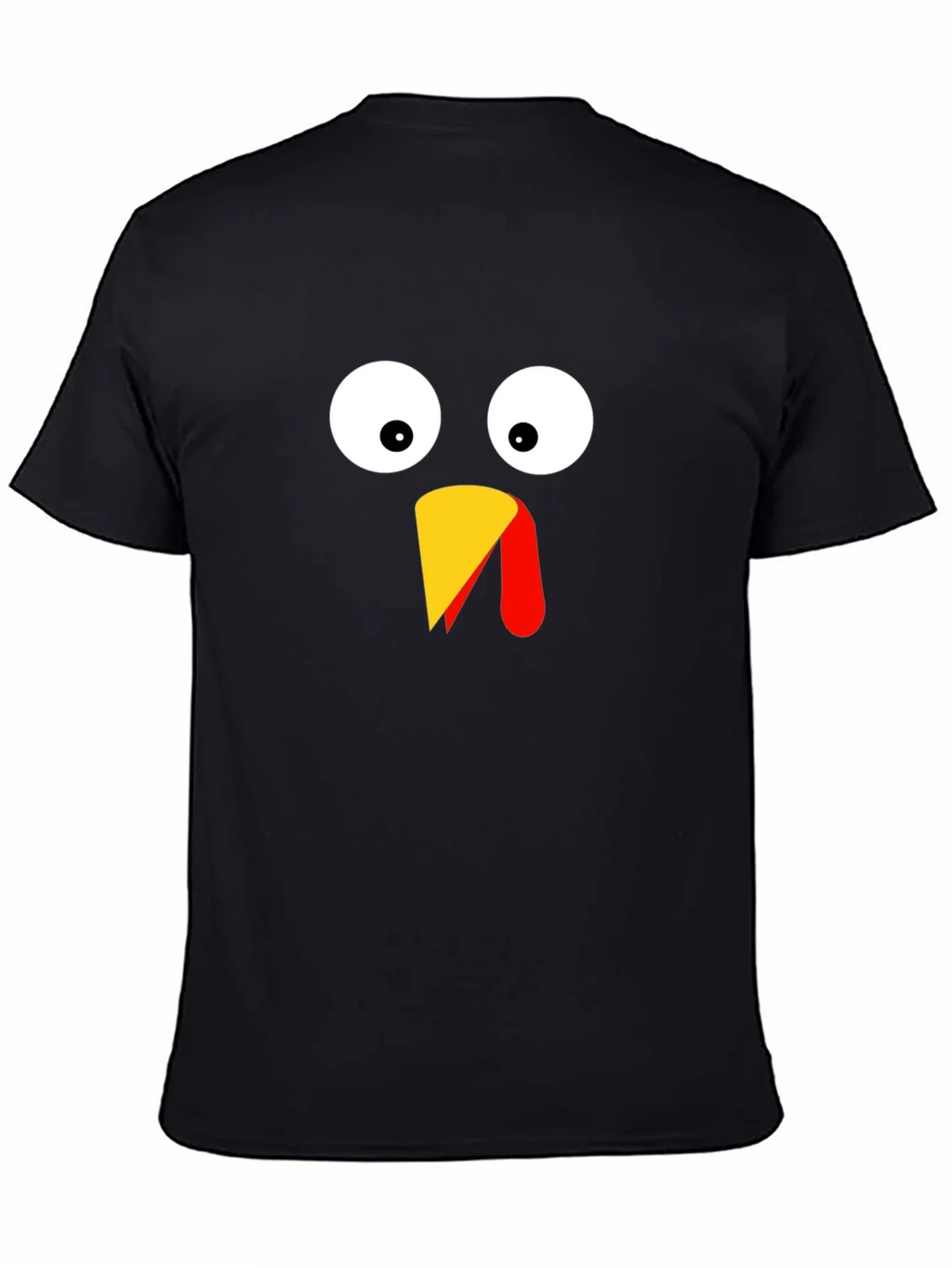 Funny Thanksgiving Turkey Face T-Shirt