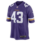 Luiji Vilain Minnesota Vikings Nike Game   Jersey - Purple
