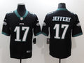 Men's Philadelphia Eagles Alshon Jeffery #17 Black Game Jersey1