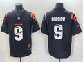 Men's Cincinnati Bengals Joe Burrow #9 Black Vapor F.U.S.E. Limited Jersey2