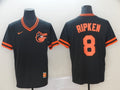 Men's Baltimore Orioles Cal Ripken Jr. #8 Black Replica Team Jersey1
