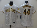 Men's San Diego Padres Joe Musgrove #44 White Stitched Jersey1