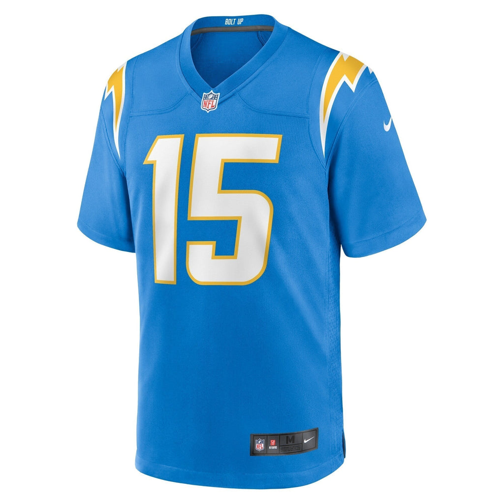 Ladd McConkey Los Angeles Chargers Nike 2024 NFL Draft   Game Jersey - Powder Blue
