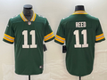 Men's Green Bay Packers Jayden Reed #11 Green Game Jersey1
