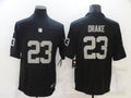 Men's Las Vegas Raiders Kenyan Drake #23 Black Game Jersey1