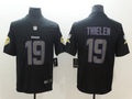 Men's Minnesota Vikings Adam Thielen #19 Black Game Player Jersey1