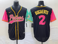 Men's San Diego Padres Xander Bogaerts #2 Black City Connect Replica Player Jersey1 Joint Edition