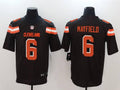 Men's Cleveland Browns #6 Baker Mayfield Brown Game Player Jersey1