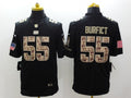 Men's Cincinnati Bengals Vontaze Burfict #55 Black Game Player Jersey2