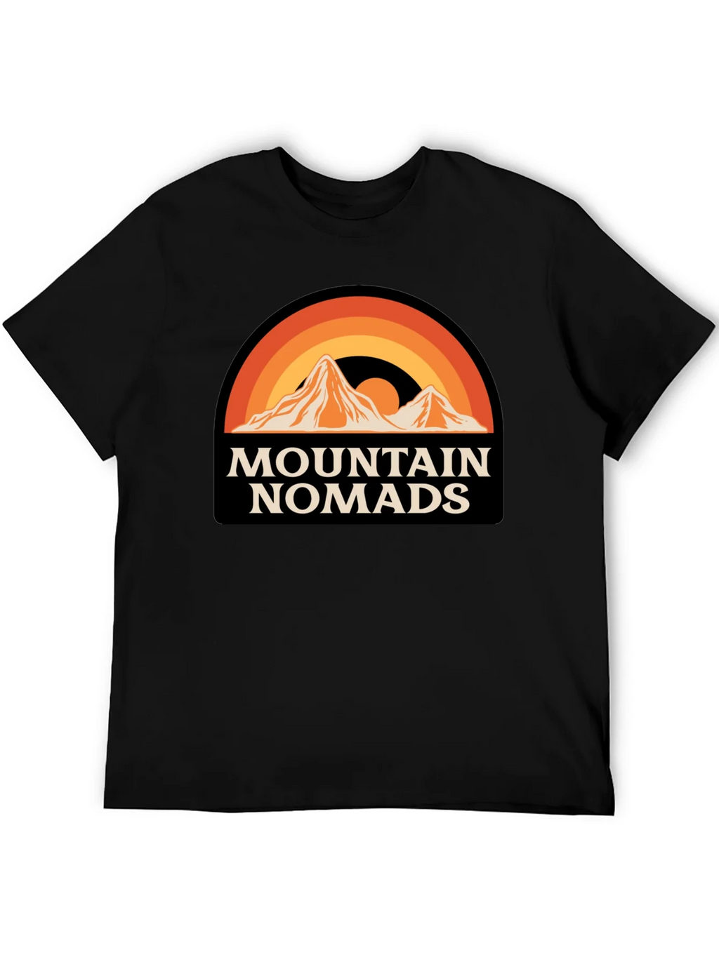 Mountain Nomads Graphic T-Shirt - Retro Outdoor Apparel