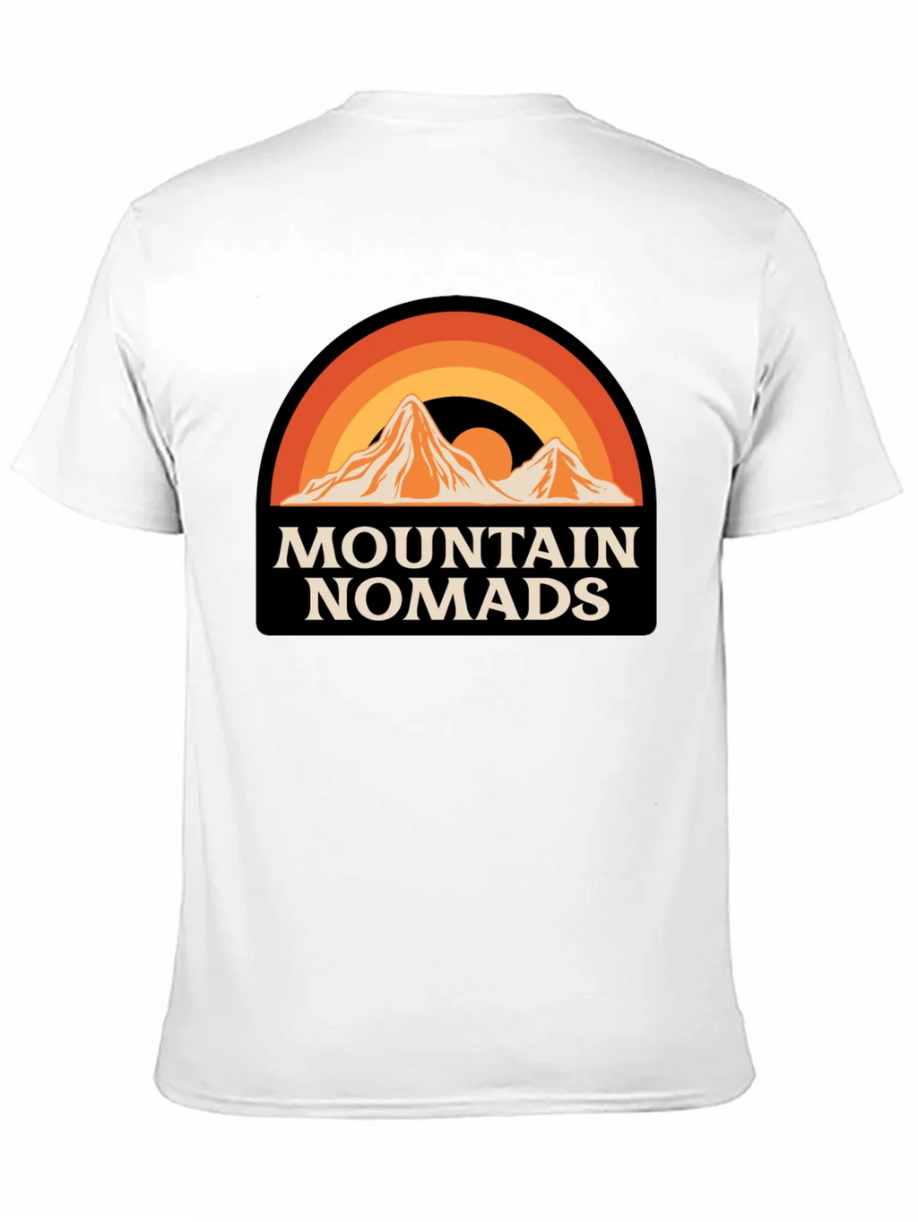 Mountain Nomads Graphic T-Shirt - Retro Outdoor Apparel