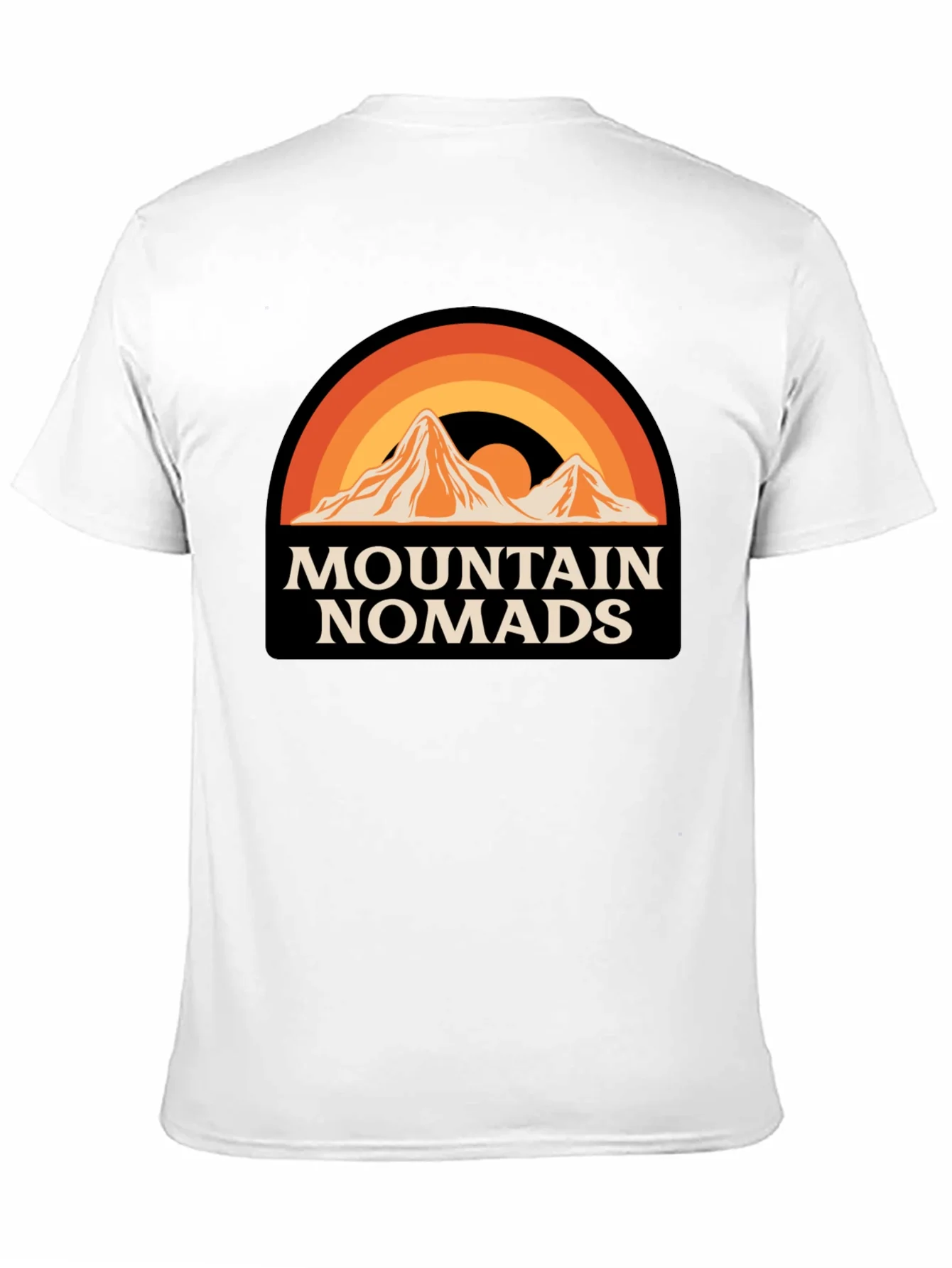 Mountain Nomads Graphic T-Shirt - Retro Outdoor Apparel