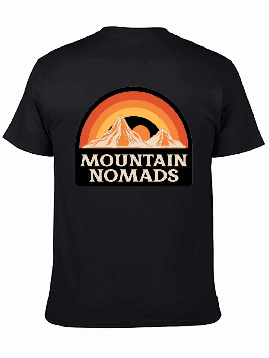 Mountain Nomads Graphic T-Shirt - Retro Outdoor Apparel