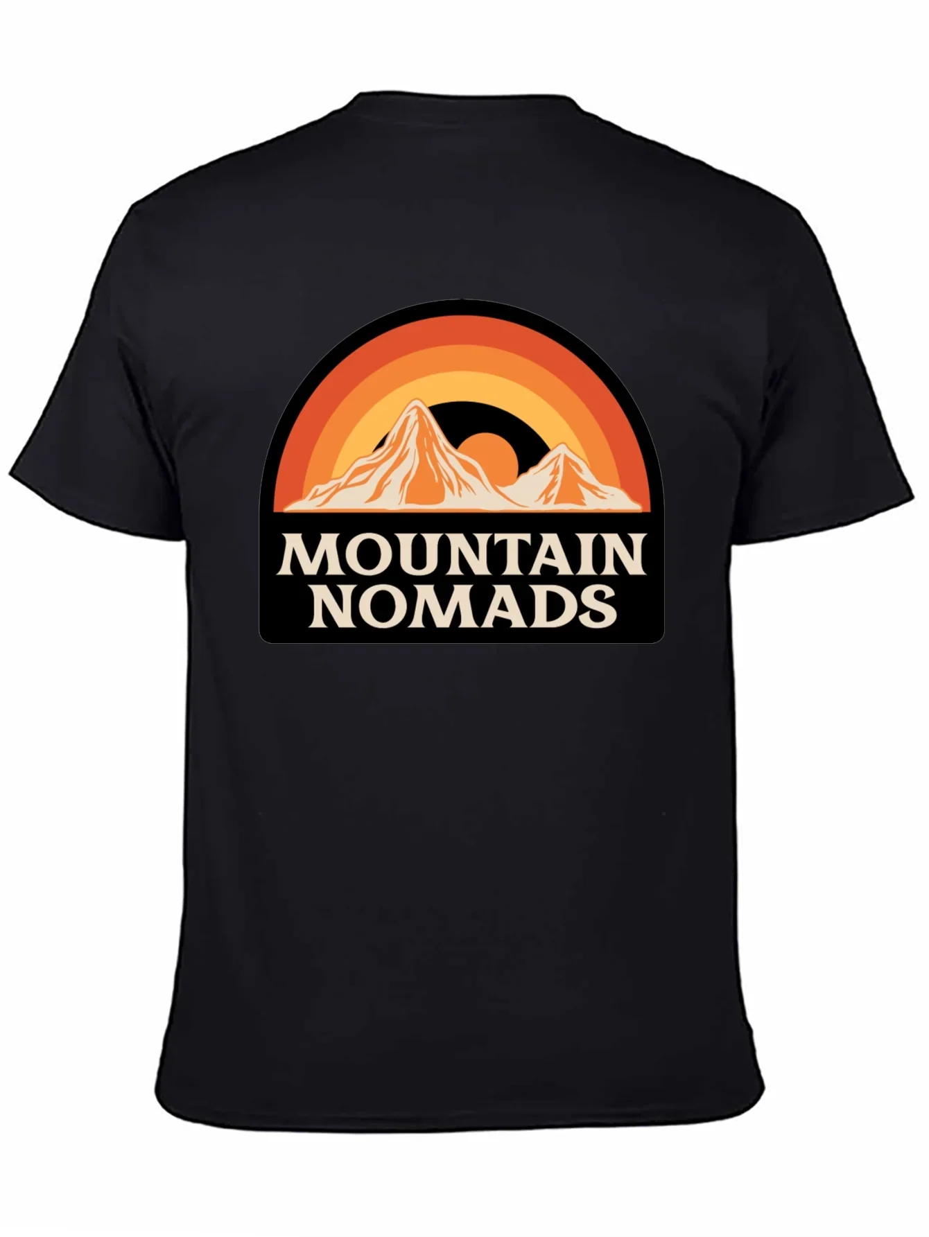 Mountain Nomads Graphic T-Shirt - Retro Outdoor Apparel