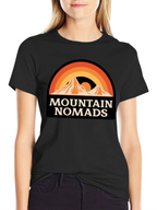 Mountain Nomads Graphic T-Shirt - Retro Outdoor Apparel