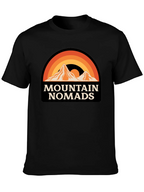 Mountain Nomads Graphic T-Shirt - Retro Outdoor Apparel