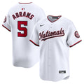CJ Abrams Washington Nationals Home Jersey - White