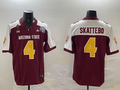 Men's Arizona State Sun Devils Cameron Skattebo #4 Red Player Game Jersey