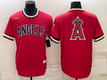 Men's Los Angeles Angels Red Authentic Player Jersey1
