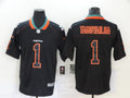 Men's Miami Dolphins Tua Tagovailoa #1 Black Game Jersey1