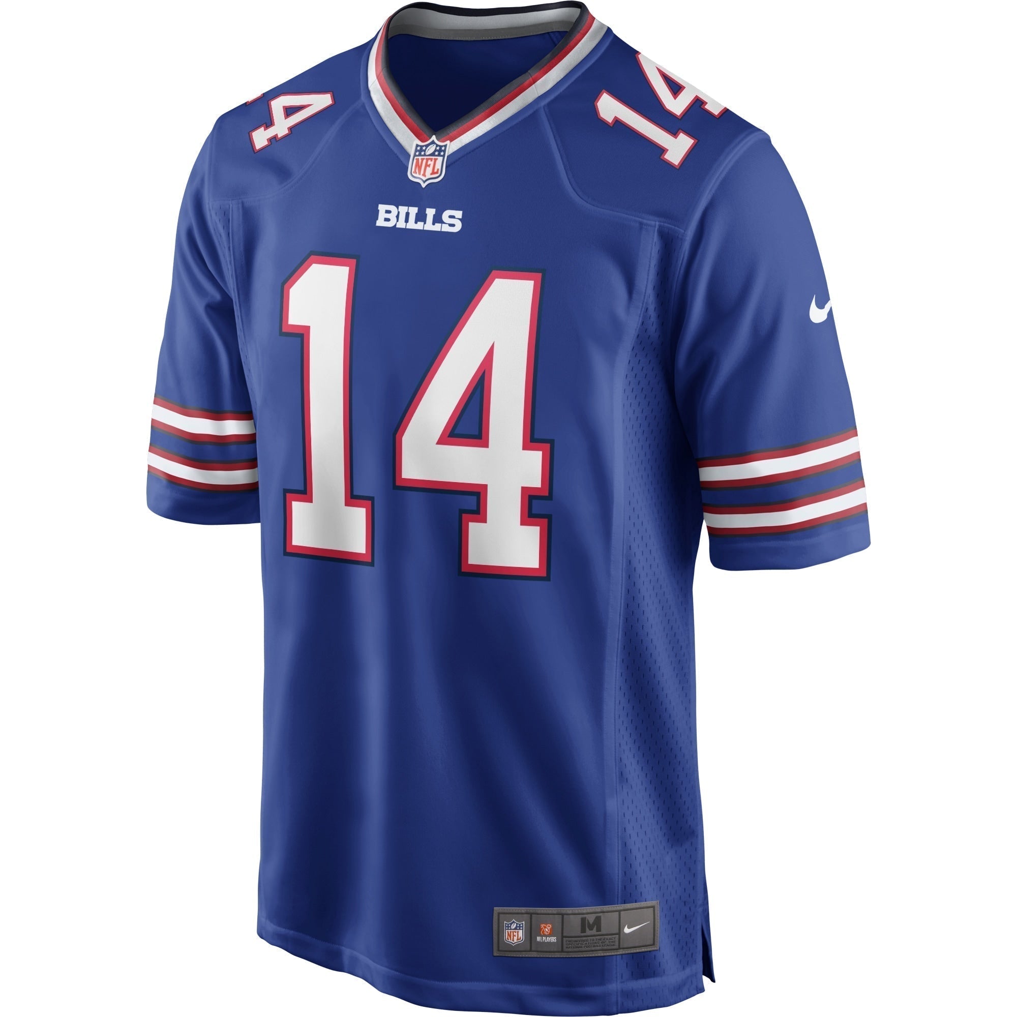 Frank Reich Buffalo Bills Nike Game Retired   Jersey - Royal