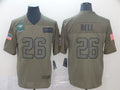 Men's New York Jets Le'Veon Bell #26 Brown Game Jersey1