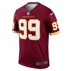 Chase Young Washington Football Team Nike Legend Jersey - Burgundy