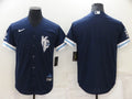 Men's Kansas City Royals Navy 2022 City Connect Replica Blank Jersey1
