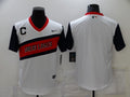 Men's Los Angeles Angels White Replica Blank Jersey1