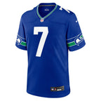 Geno Smith Seattle Seahawks Nike Throwback   Game Jersey - Royal