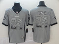 Men's Las Vegas Raiders Marshawn Lynch #24 Gray Game Player Jersey1