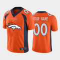 Custom1 Denver Broncos Orange Team Big Logo Vapor Untouchable Limited Jersey1 Stitched Jersey1 American Football Jerseys