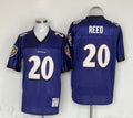 Men's Baltimore Ravens Ed Reed  Purple Legacy Replica Player Jersey1