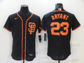 Men's San Francisco Giants Kris Bryant #23 Black Replica Baseball Jersey1
