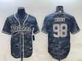 Men's Las Vegas Raiders Maxx Crosby #98 Grey Camouflage Game Jersey1 Joint Edition