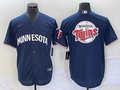 Men's Minnesota Twins Navy Alternate Replica Team Jersey1